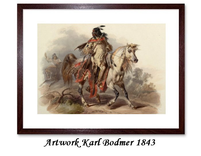 Artwork Karl Bodner 1843 Framed Print